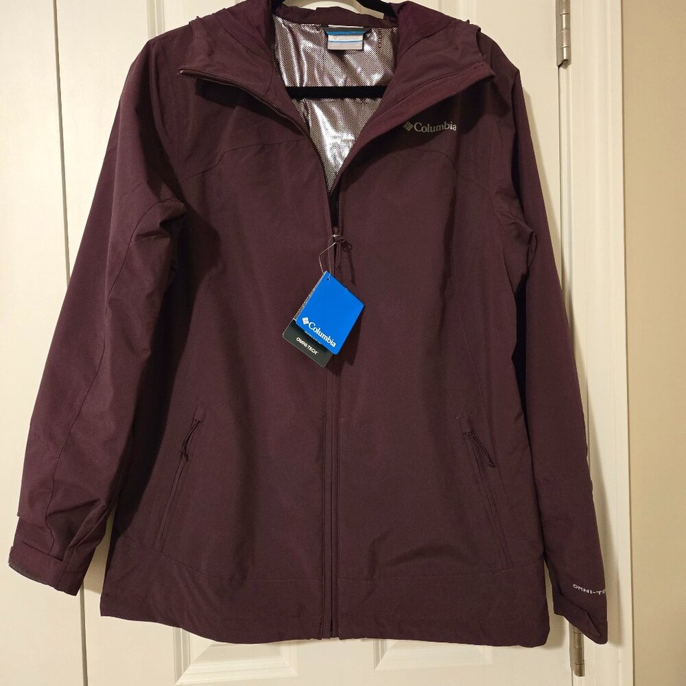 Columbia Omni-Heat Women's Jacket - Burgundy - Size M - NWT